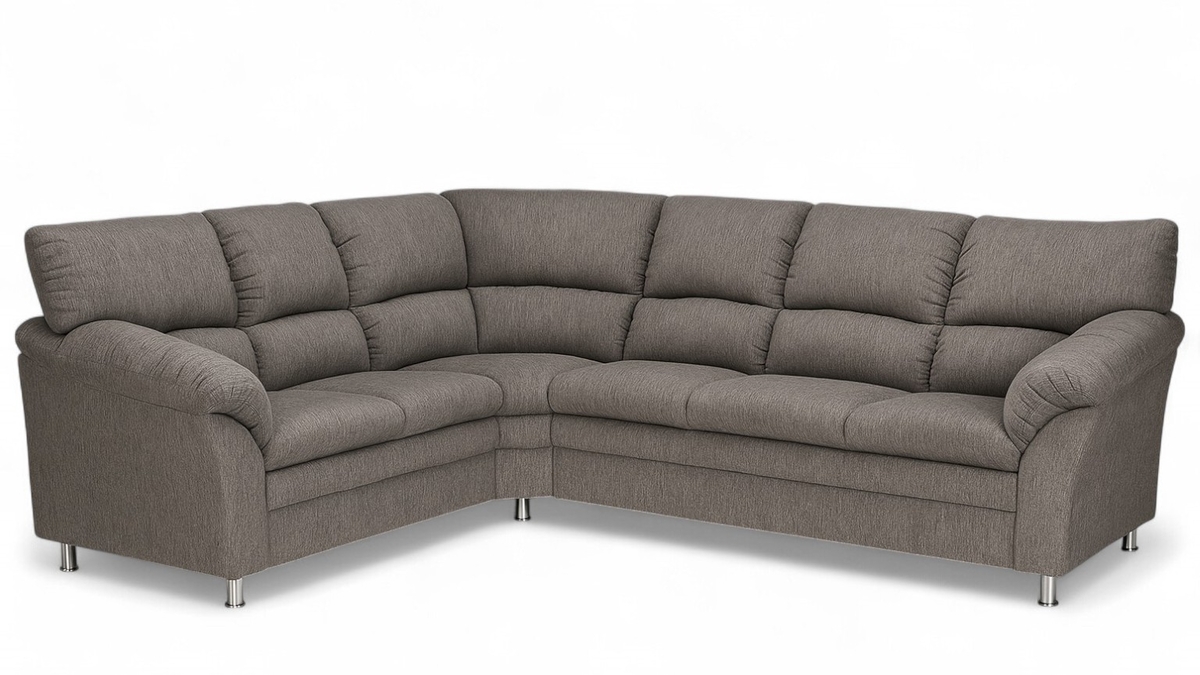 Hjørnesofa i lille stue